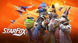 Logo e Personagens de Star Fox para Nintendo Switch 2